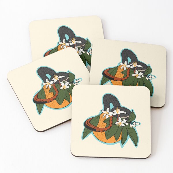 Item preview, Ringneck and Orange designed and sold by Local-Cryptid.