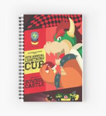 Bowser Mario Kart Spiral Notebook