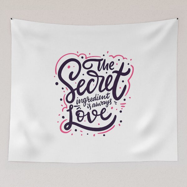 Item preview, The secret ingredient is always love designed and sold by graphic-genie.