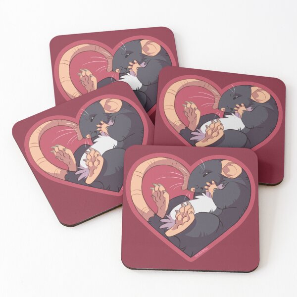 Item preview, Heart Rat: Self Black designed and sold by KiRAWRa.