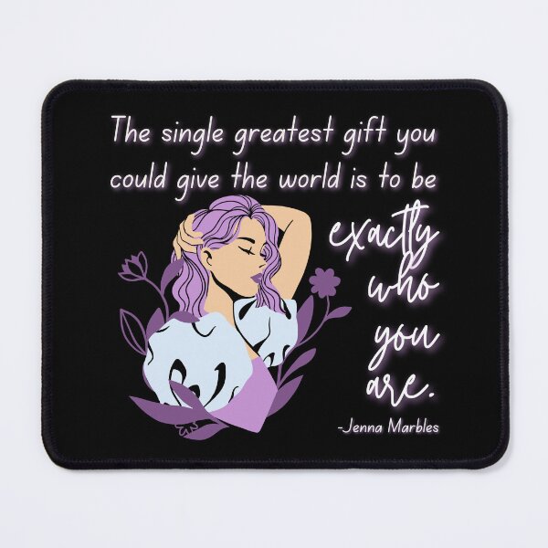 Item preview, Exactly Who You Are Jenna Marbles designed and sold by Elle Hazlett.