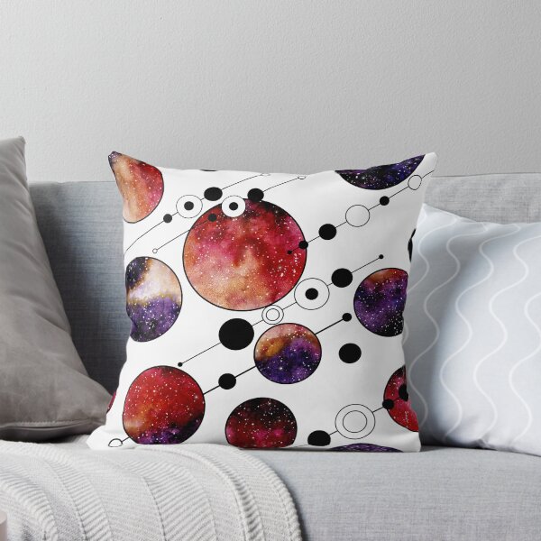 Item preview, Bright Red Nebula and Circles designed and sold by Cordata.