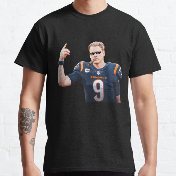 Joe Burrow Jersey 9  Essential T-Shirt for Sale by EliixirStreet