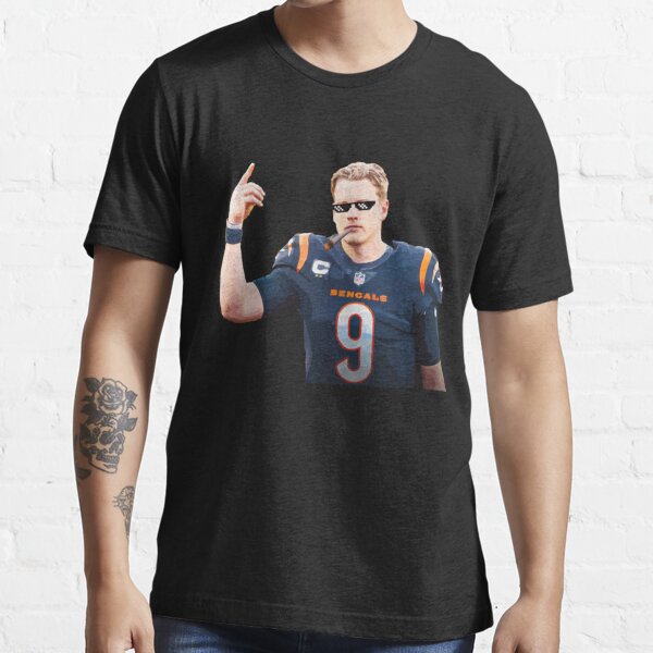 Joe Burrow Jersey 9  Essential T-Shirt for Sale by EliixirStreet