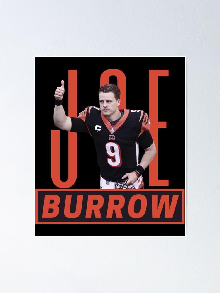 Joe Burrow Jersey 9  Essential T-Shirt for Sale by EliixirStreet