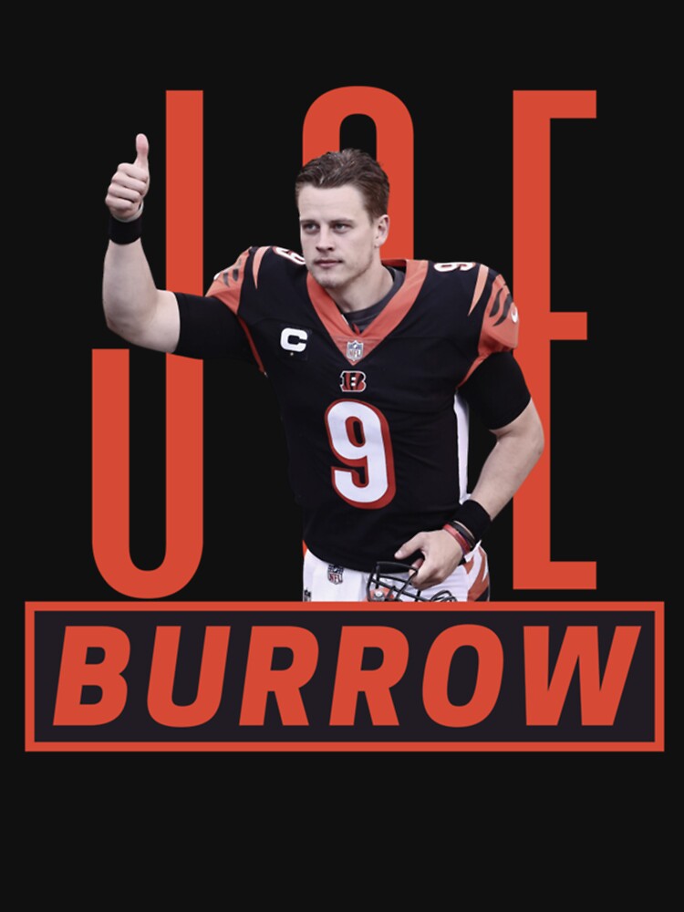 Joe Burrow Jersey 9  Essential T-Shirt for Sale by EliixirStreet