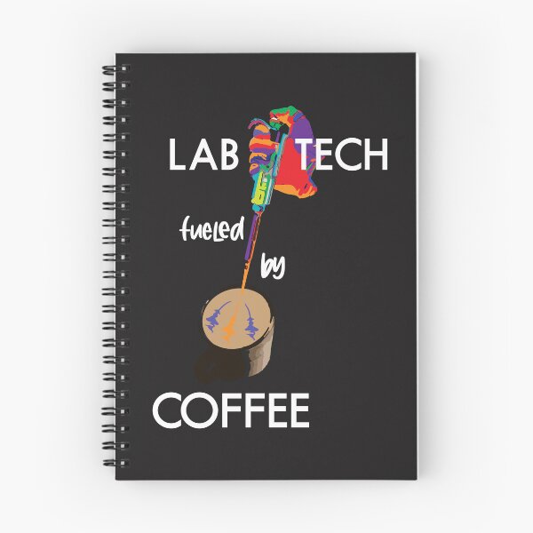 Item preview, Funny Lab Tech, Fueled By Coffee, Lab Week designed and sold by TroveLogic.