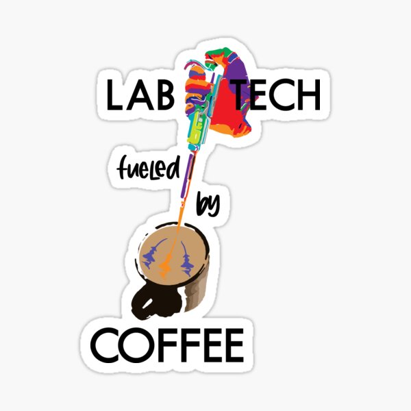 Lab Tech Stickers for Sale, Free US Shipping