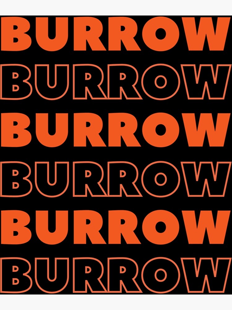 Joe Burrow Glasses  Poster for Sale by TrendiDesigns