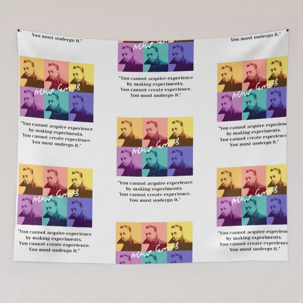 Item preview, Philosopher Albert Camus quotes pop art 4 designed and sold by challengecafe.