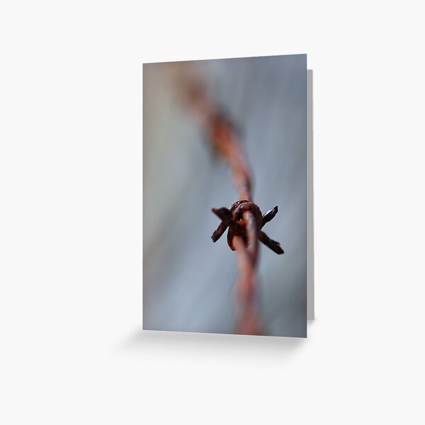 Smoke and Wire Greeting Card