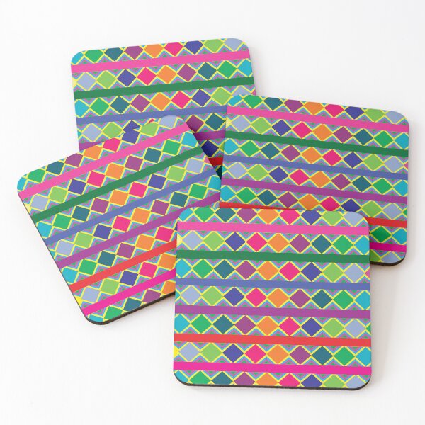 Item preview, Colorful Geometric Bathroom and Bedroom Decor designed and sold by mamahellfire31.