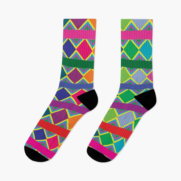 Item preview, Colorful Geometric Bathroom and Bedroom Decor designed and sold by mamahellfire31.