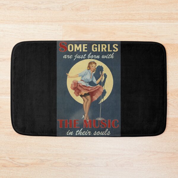 Item preview, Some girls are just born with the music in their souls designed and sold by KravecUziel.