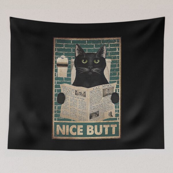 Item preview,   Halloween Nice Butt black cat lover designed and sold by SaoirseNeid.