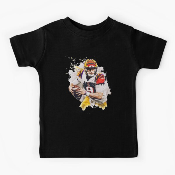 portraiteam Joe Burrow Cincinnati Bengals Kids T-Shirt