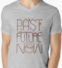 The Only Time is Now Men's V-Neck T-Shirt