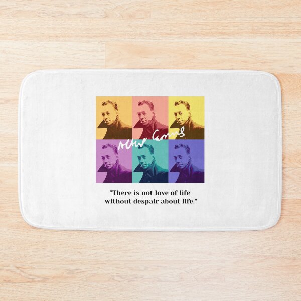 Item preview, Philosopher Albert Camus quotes pop art 3 designed and sold by challengecafe.