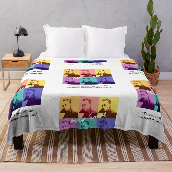 Item preview, Philosopher Albert Camus quotes pop art 3 designed and sold by challengecafe.