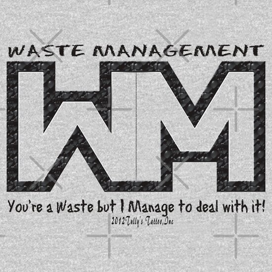 Waste Management: Stickers | Redbubble