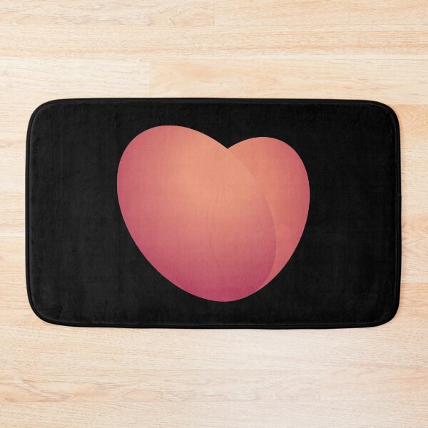 Item preview, peach heart designed and sold by piakestore.