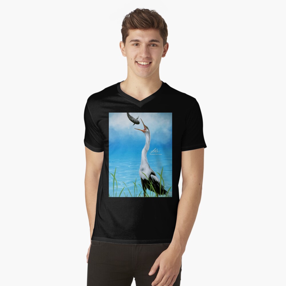 Item preview, V-Neck T-Shirt designed and sold by wayneflint.