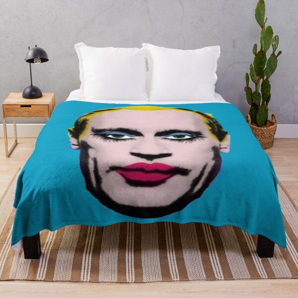 Item preview, Banned in Russia - Putin In Drag (the teal anti war edition) designed and sold by Thelittlelord.