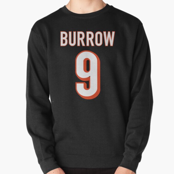 Joe Burrow Orange Bengals Jersey - #9 Joe Burrow Lightweight Hoodie | Redbubble