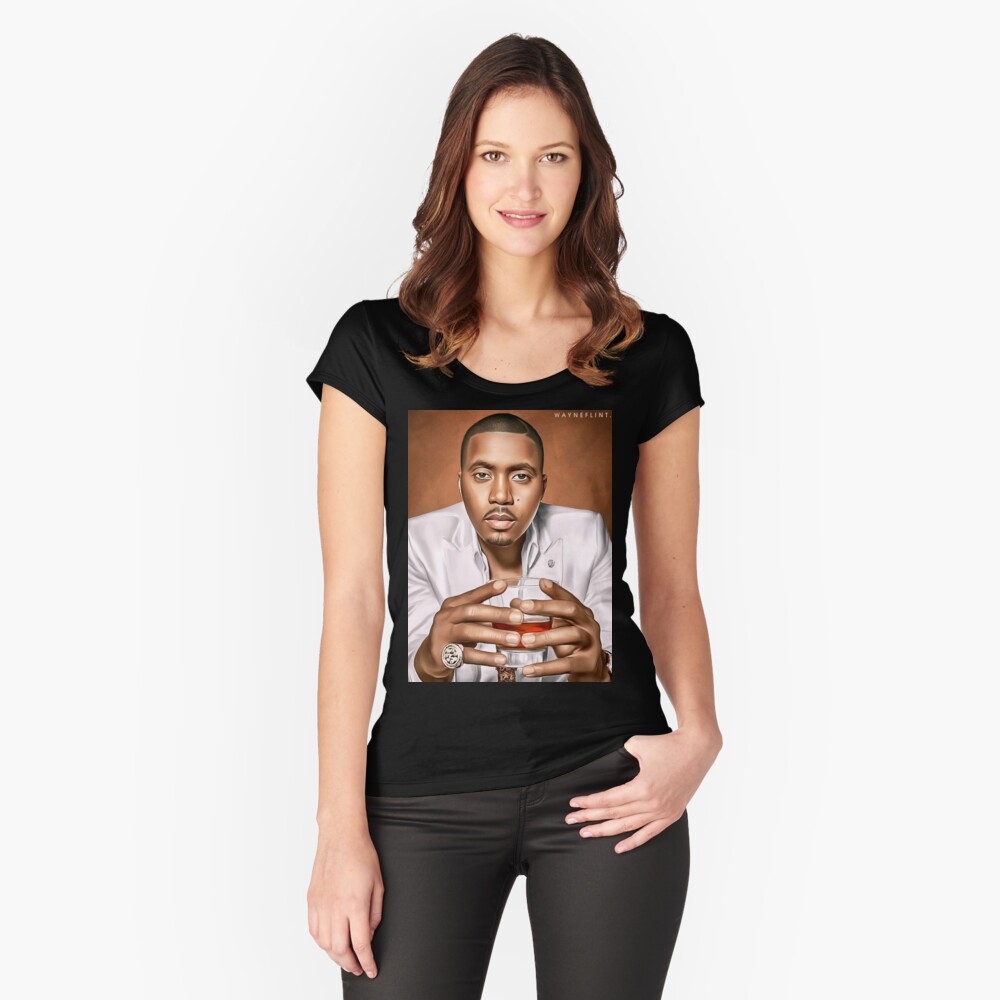 Item preview, Fitted Scoop T-Shirt designed and sold by wayneflint.
