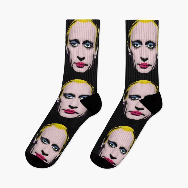 Item preview, Banned in Russia - Putin In Drag (the black anti war edition) designed and sold by Thelittlelord.