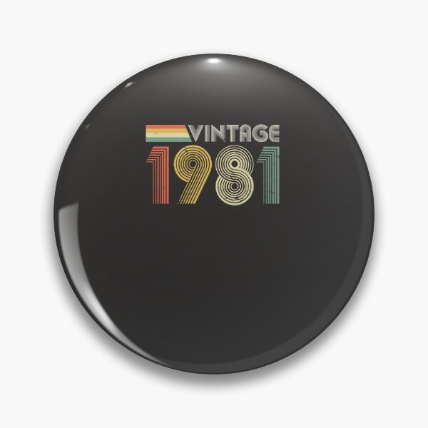 Item preview, Vintage 1981, 40th Birthday Gift Essential T-Shirt designed and sold by ManfredPawl.