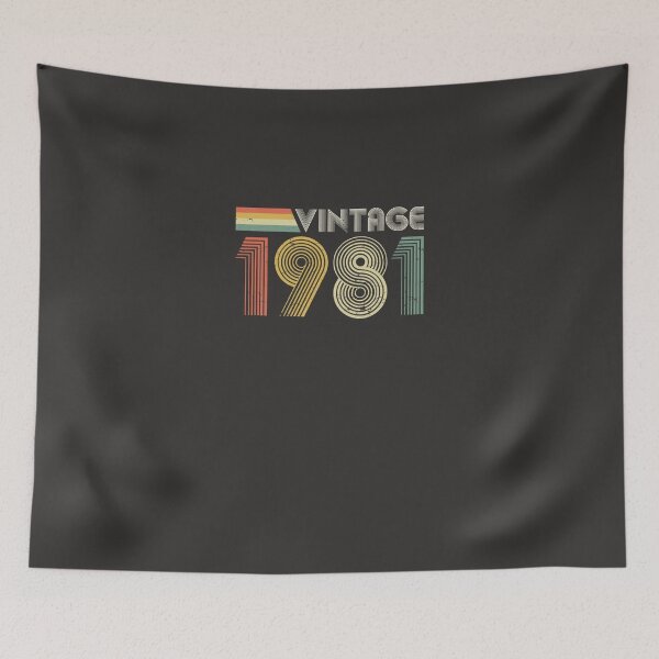 Item preview, Vintage 1981, 40th Birthday Gift Essential T-Shirt designed and sold by ManfredPawl.