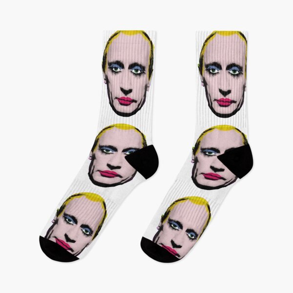 Item preview, Banned in Russia - Putin In Drag (the white anti war edition) designed and sold by Thelittlelord.