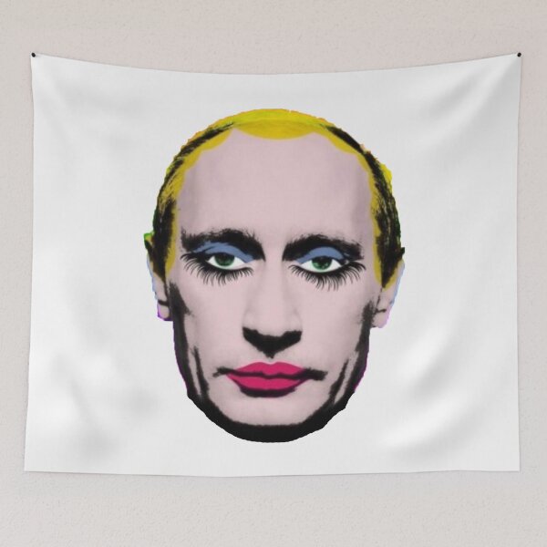 Item preview, Banned in Russia - Putin In Drag (the white anti war edition) designed and sold by Thelittlelord.