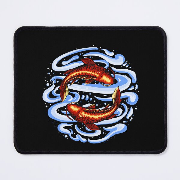 Item preview, Japanese Exotic Red Koi Ying Yang designed and sold by AnimalLover4eva.