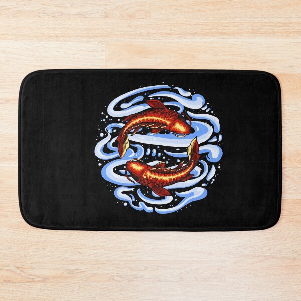 Item preview, Japanese Exotic Red Koi Ying Yang designed and sold by AnimalLover4eva.