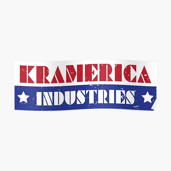 KRAMERICA INDUSTRIES Cosmo Kramer Seinfeld Tv Sitcom Parody 