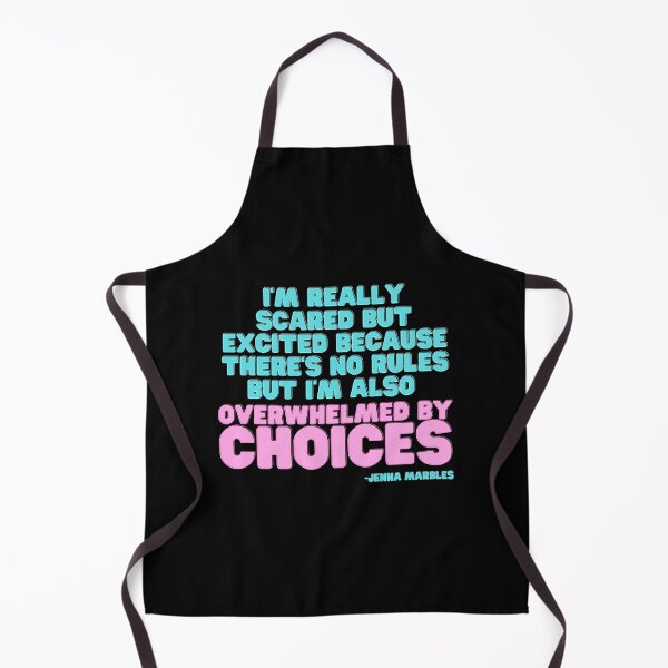Item preview, Overwhelmed by Choices Jenna Marbles designed and sold by Elle Hazlett.