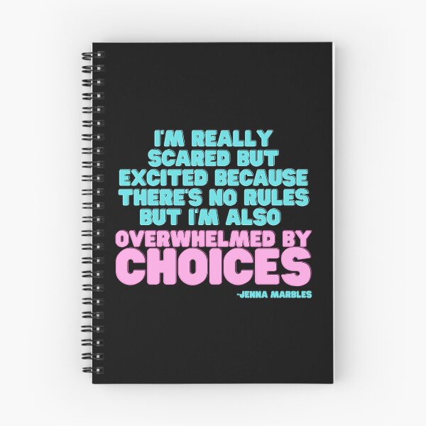 Item preview, Overwhelmed by Choices Jenna Marbles designed and sold by Elle  Hazlett.