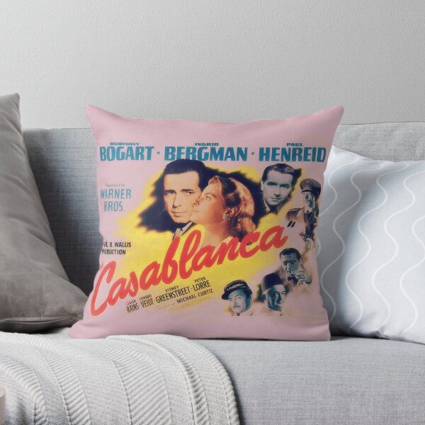 Casablanca Throw Pillow