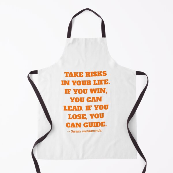 Item preview, Take risks in life quote by swami Vivekananda. designed and sold by Aumcreations.