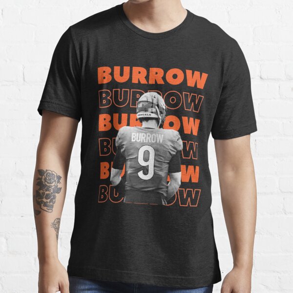 Joe Burrow Jersey 9  Essential T-Shirt for Sale by EliixirStreet