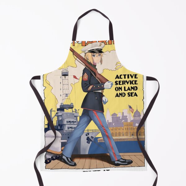 Item preview, service on land and sea marines anime designed and sold by warrendavis.