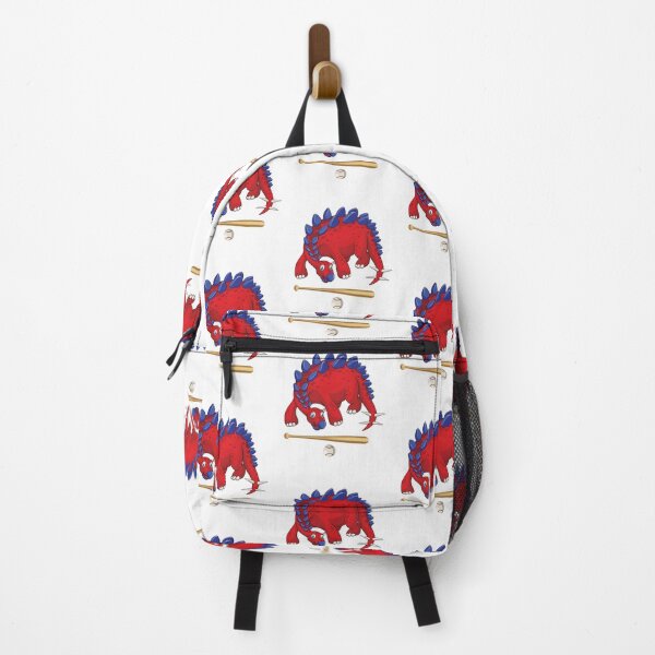 Item preview, Dinosaur Playing Baseball ,Funny Good Dinosaur Baseball Lovers Cool Red Blue Design designed and sold by pedrored369.