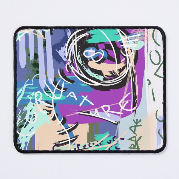 Item preview, scoliosis street art graffiti neo-expressionism colorful art designed and sold by sibleystudios.