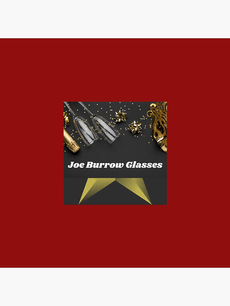 Joe Burrow Glasses Sticker for Sale by EliixirStreet