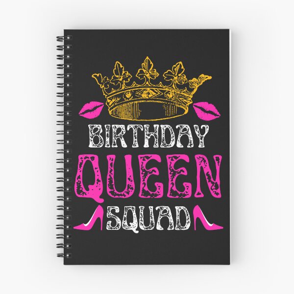 Item preview, Birthday Queen Squad for Women Queen Golden Pink Shoe Family designed and sold by PuPPuB.