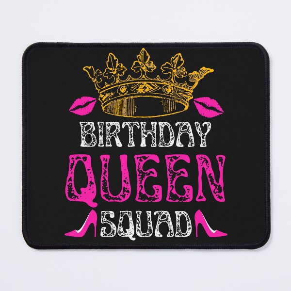 Item preview, Birthday Queen Squad for Women Queen Golden Pink Shoe Family designed and sold by PuPPuB.