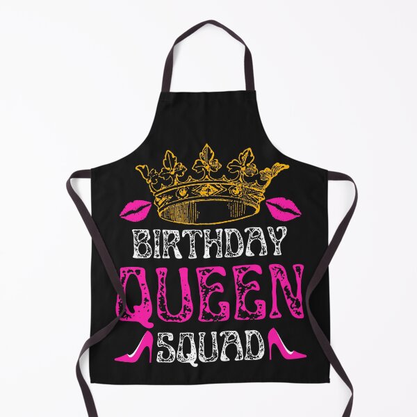 Item preview, Birthday Queen Squad for Women Queen Golden Pink Shoe Family designed and sold by PuPPuB.
