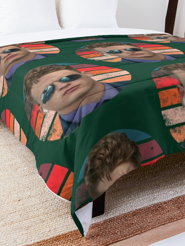 Joe Burrow Glasses Comforter for Sale by EliixirStreet